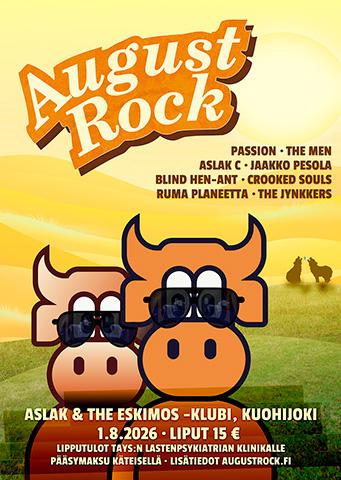 August Rock 27 poster